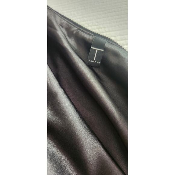 Beautiful Tahari Linnen And Cotton A Line Midi Skirt Sz 8 - Picture 6 of 8